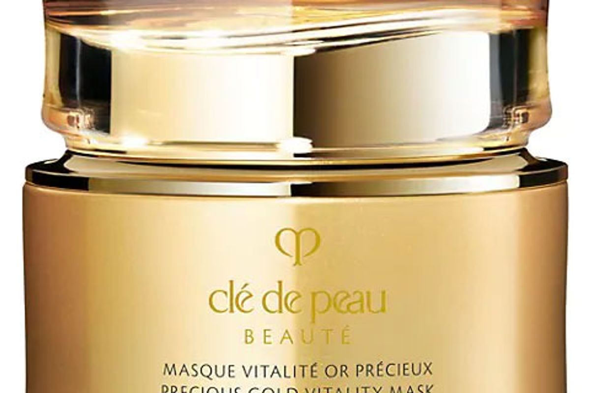 cle de peau beaute precious gold vitality mask