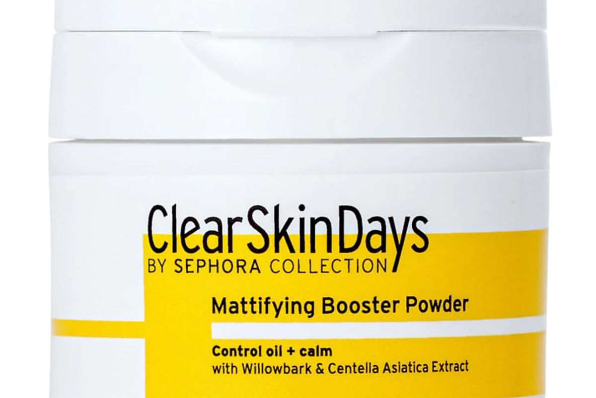 clear skin days by sephora collection mattifying booster powder