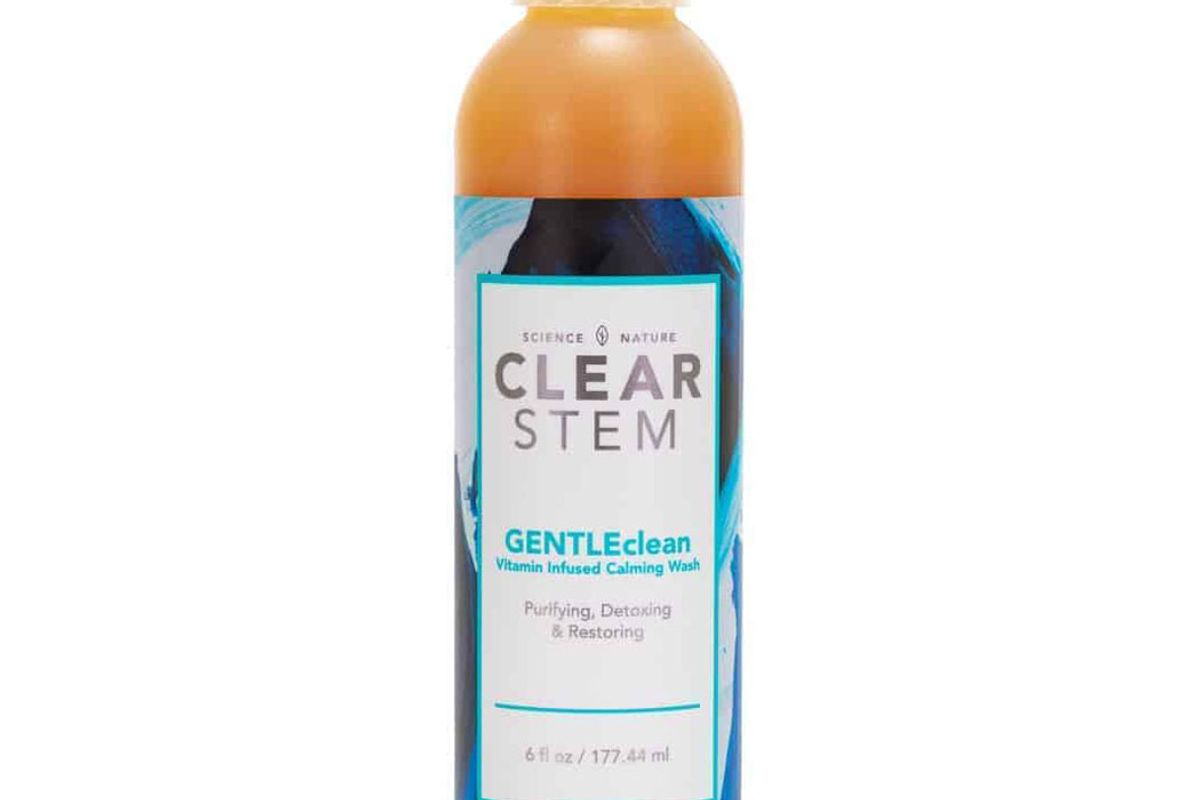 clearstem skincare gentleclean vitamin infused calming wash