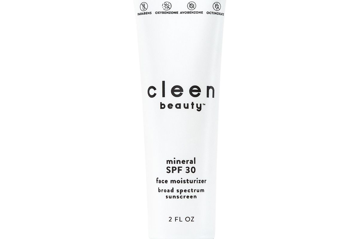 cleen beauty mineral spf 30 face moisturizer