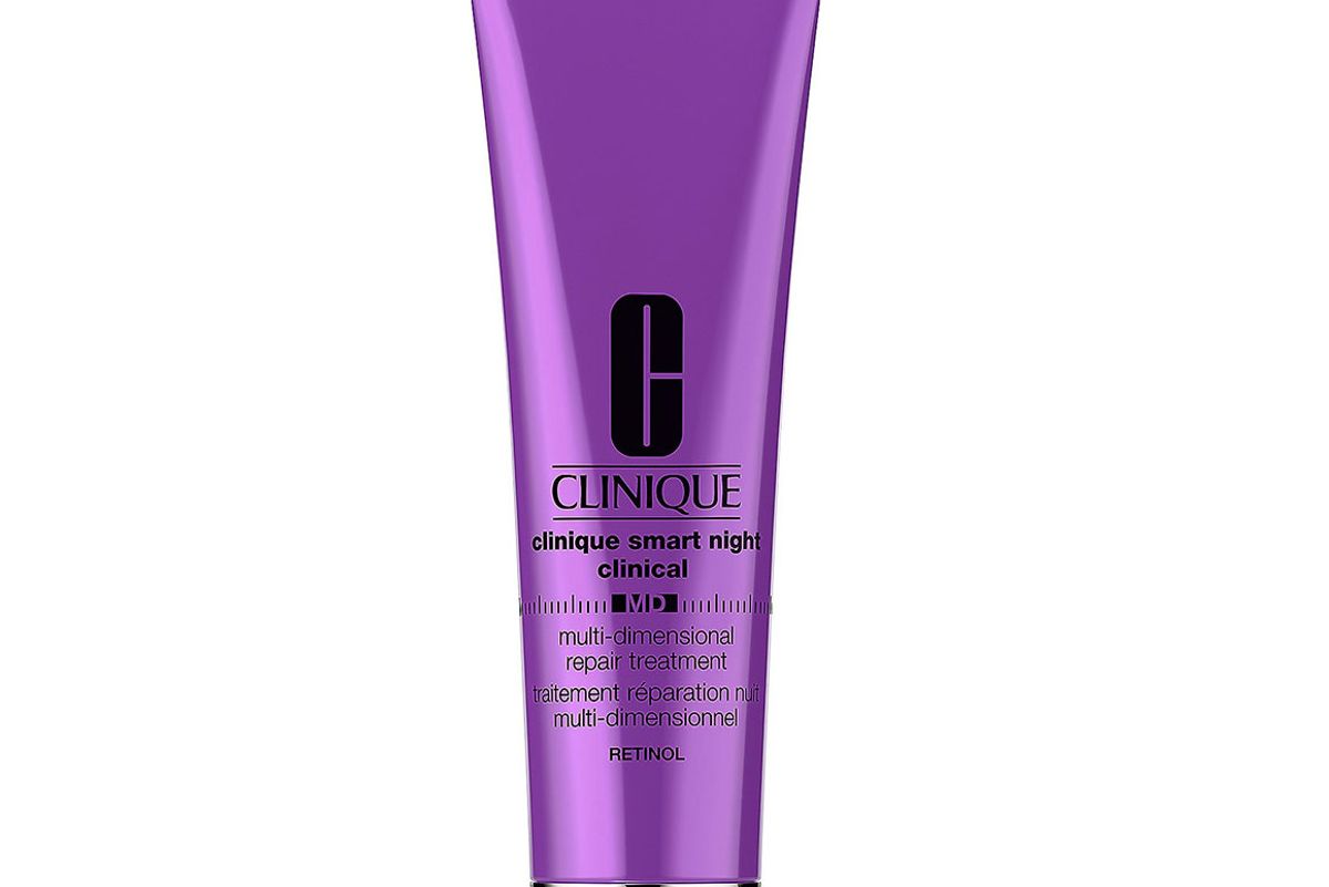 clinique smart night md treatment retinol serum