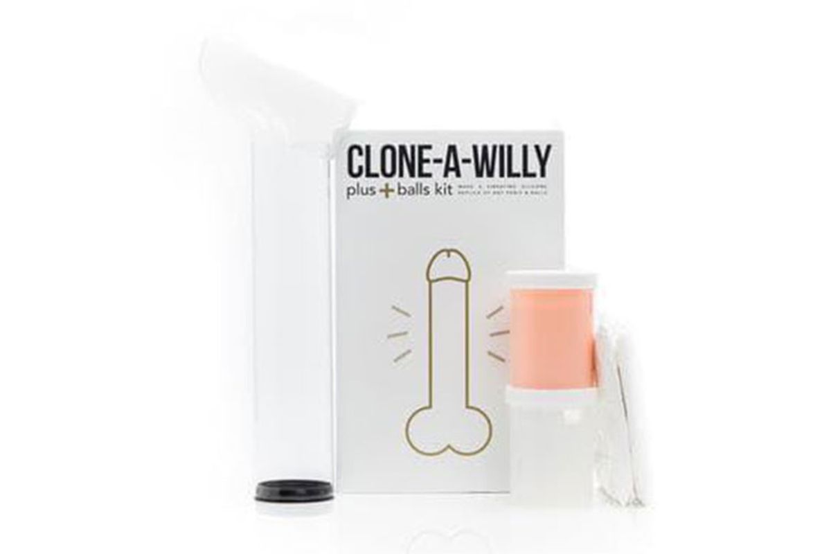clone-a-willy sillicone penis plus balls cock casting kit