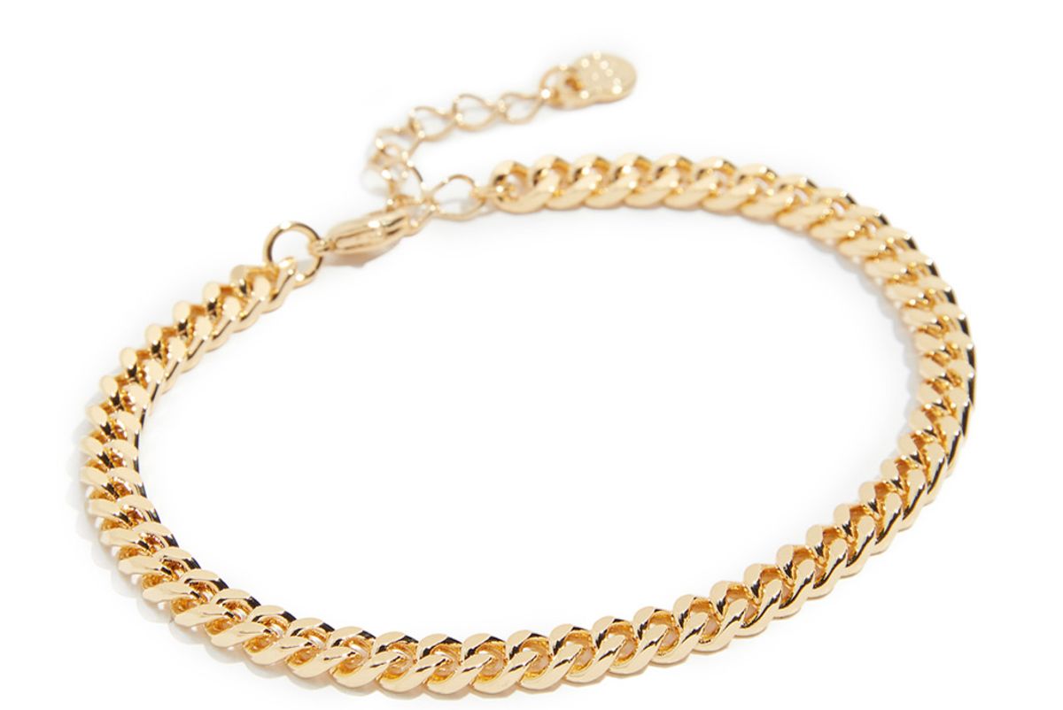 cloverpost large curb chain bracelet