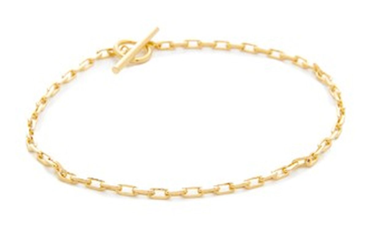 Toggle Lariat Anklet