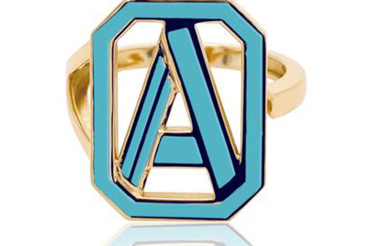 colette gatsby initial ring