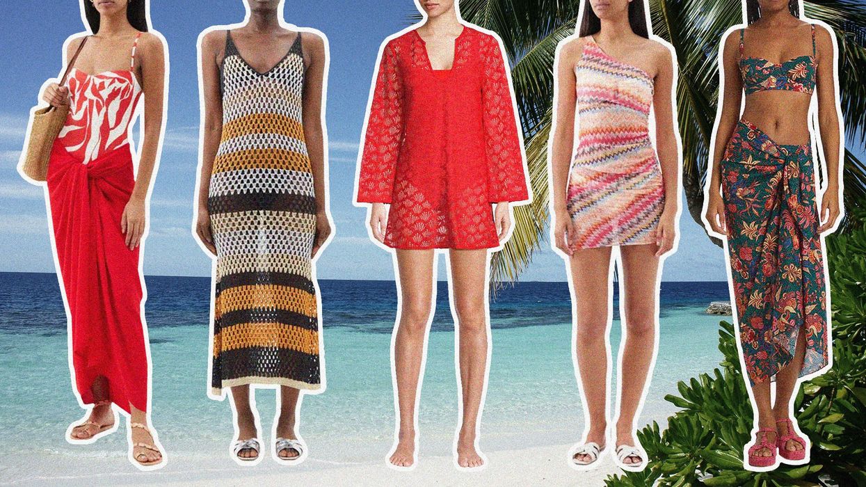 Collage of Beach Cover Up 