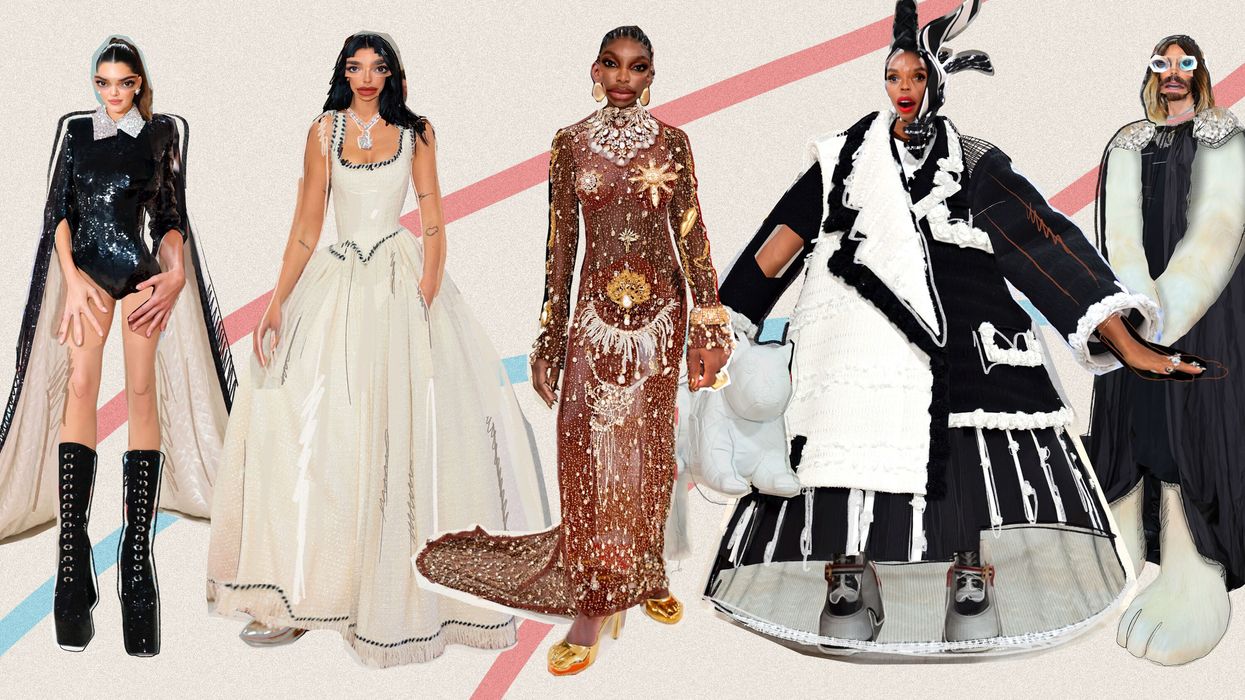 Collage of Best 2023 Met Gala Looks by Austin Call