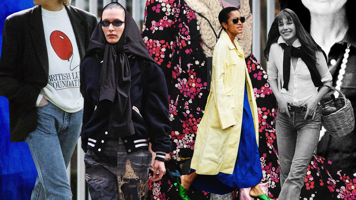 Collage of Iconic Street Style Moments
