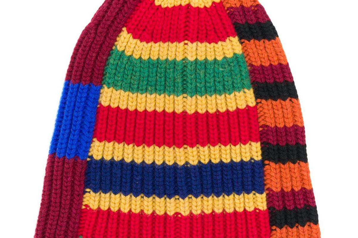 colville patchwork stripe beanie