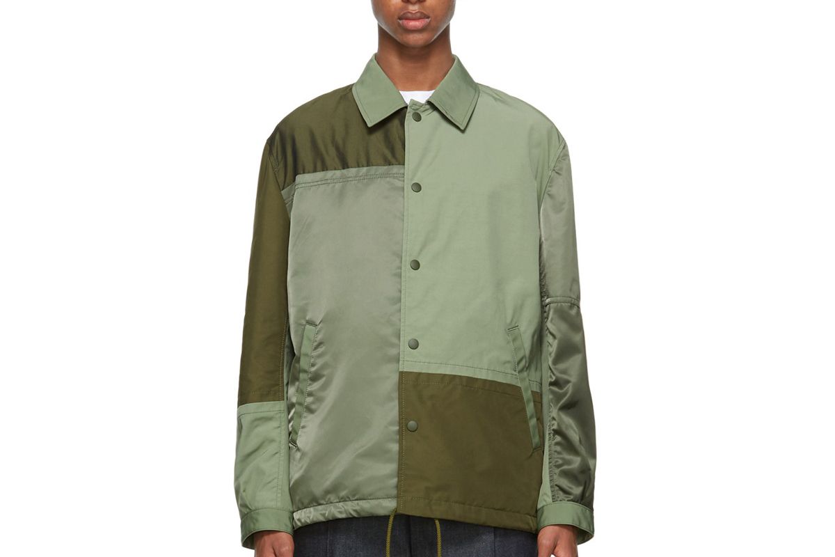 comme des garcons homme panelled jacket