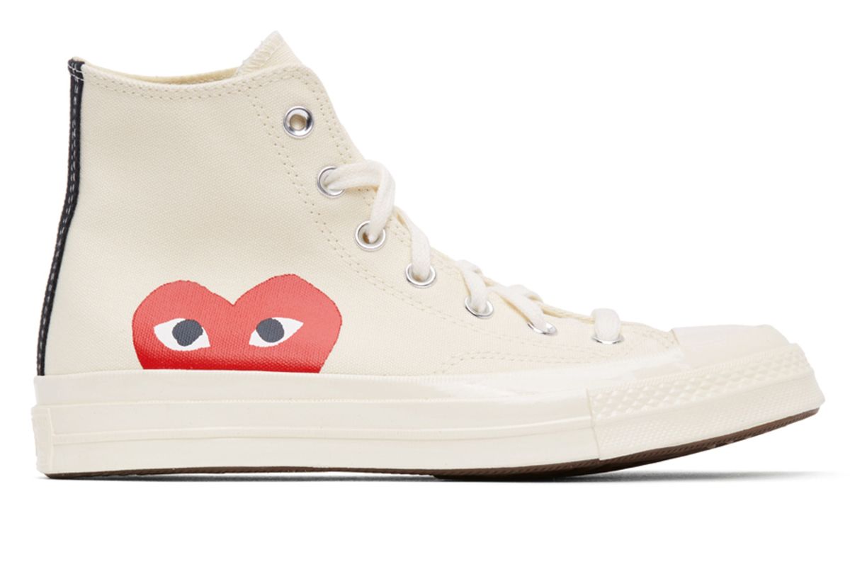 comme des garcons play converse