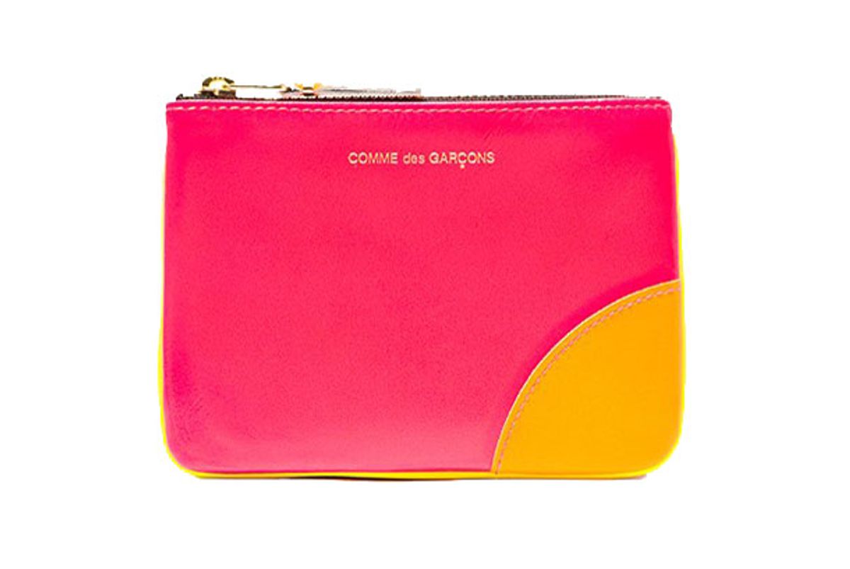 comme des garcons waller super fluo leather