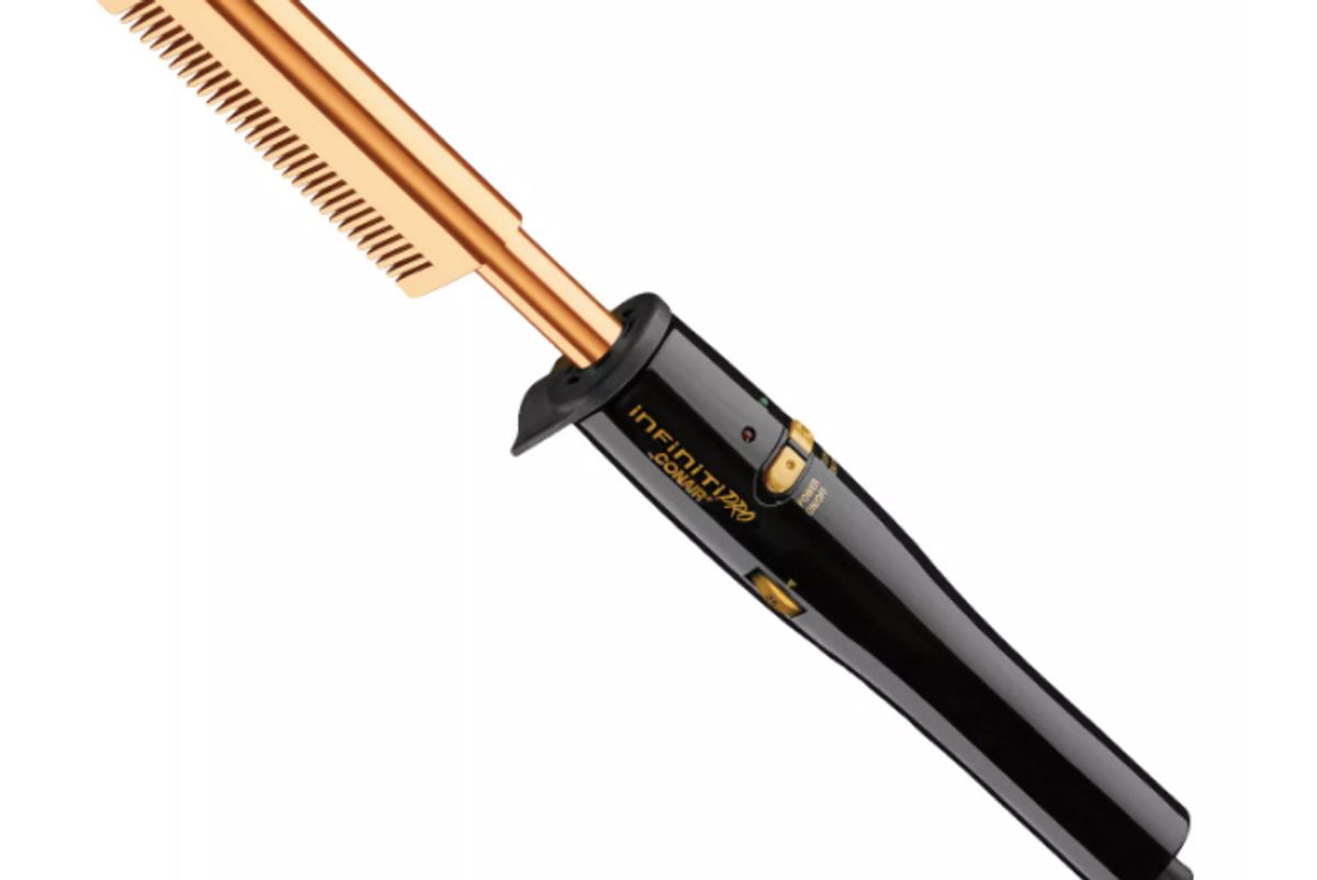 conair infiniti pro gold straightening comb