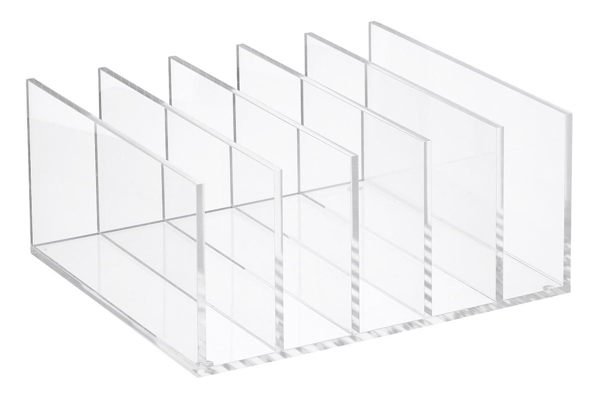 container store 5 section premium acrylic collator