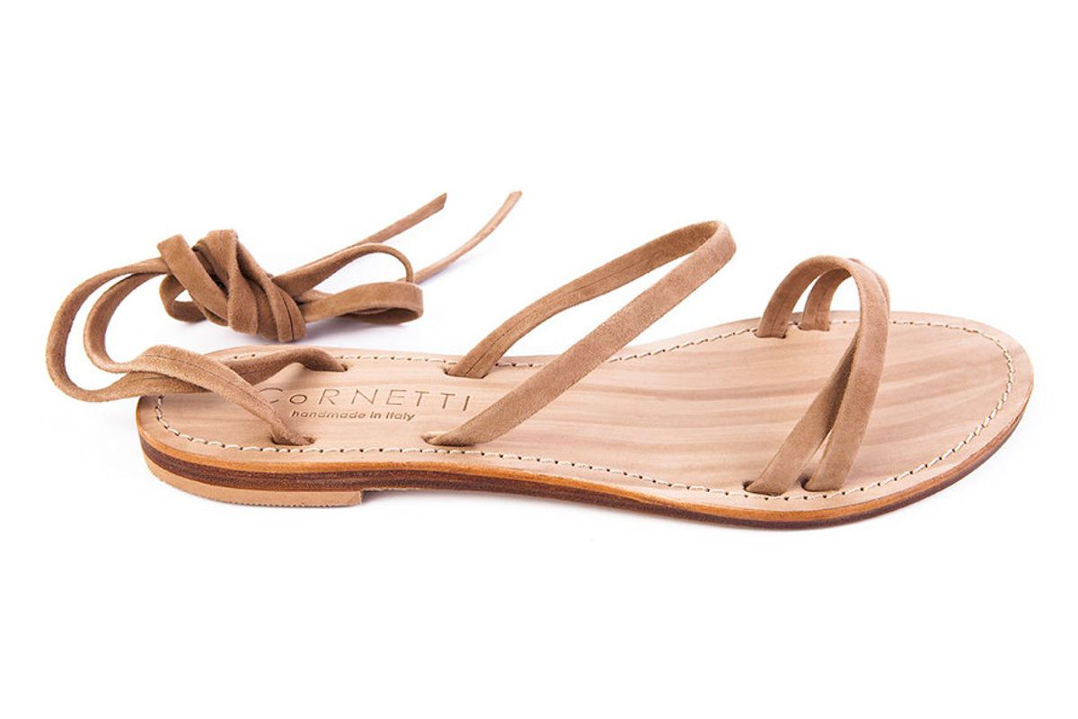 cornetti caruso wrap sandal