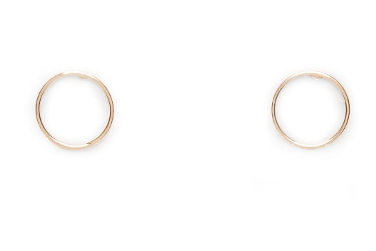 Circular Stud Earrings