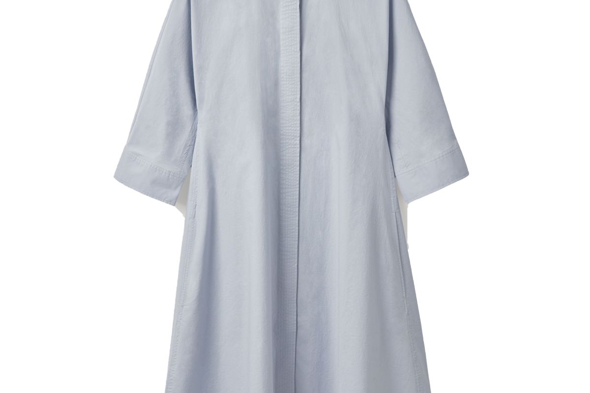 cos cotton shirt dress