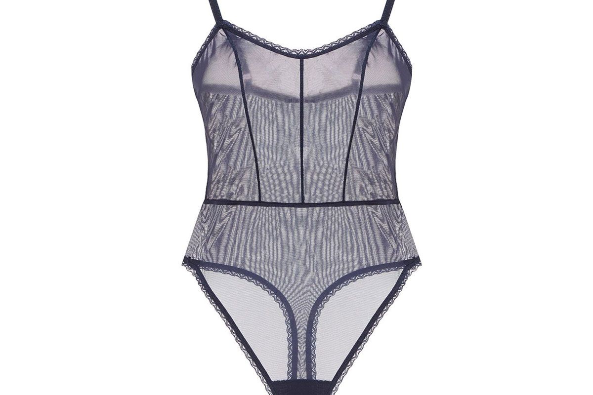 cosabella mesh temptation teddy