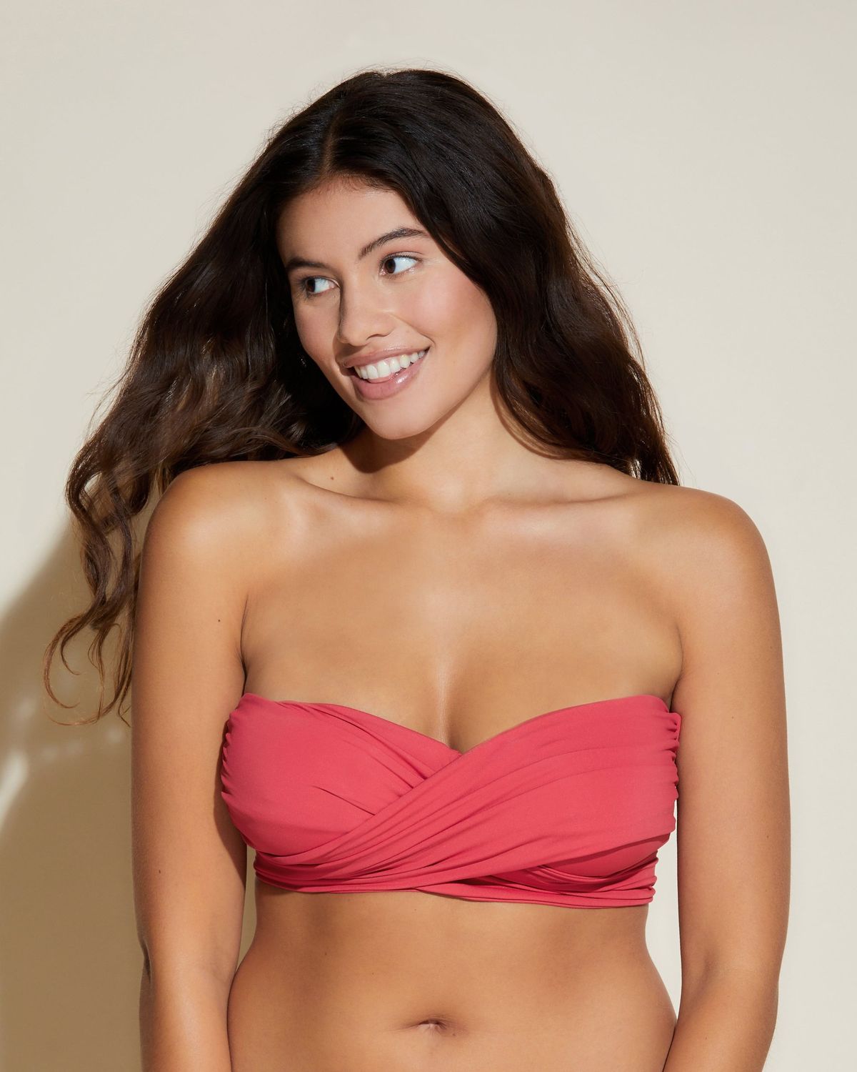Cosabella Vita Marina Curvy Convertible Bandeau Bikini Top
