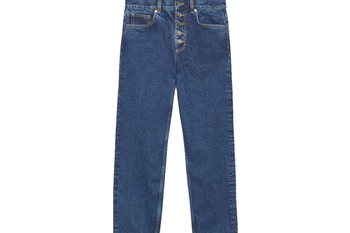 cosstores 28 inch button up slim crop jeans shop