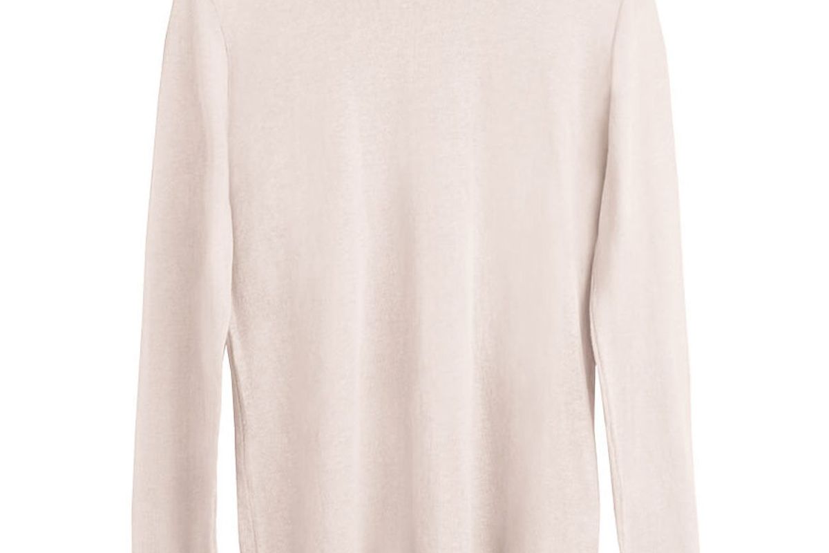 Cotton Cashmere Crewneck Sweater