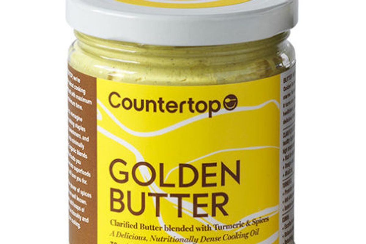 countertop golden butter