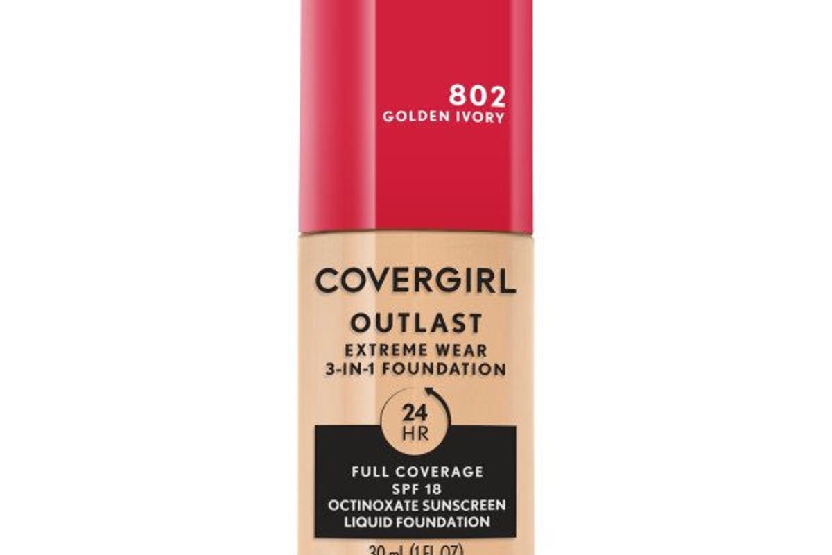 covergirl outlast extreme wear foundation spf 18