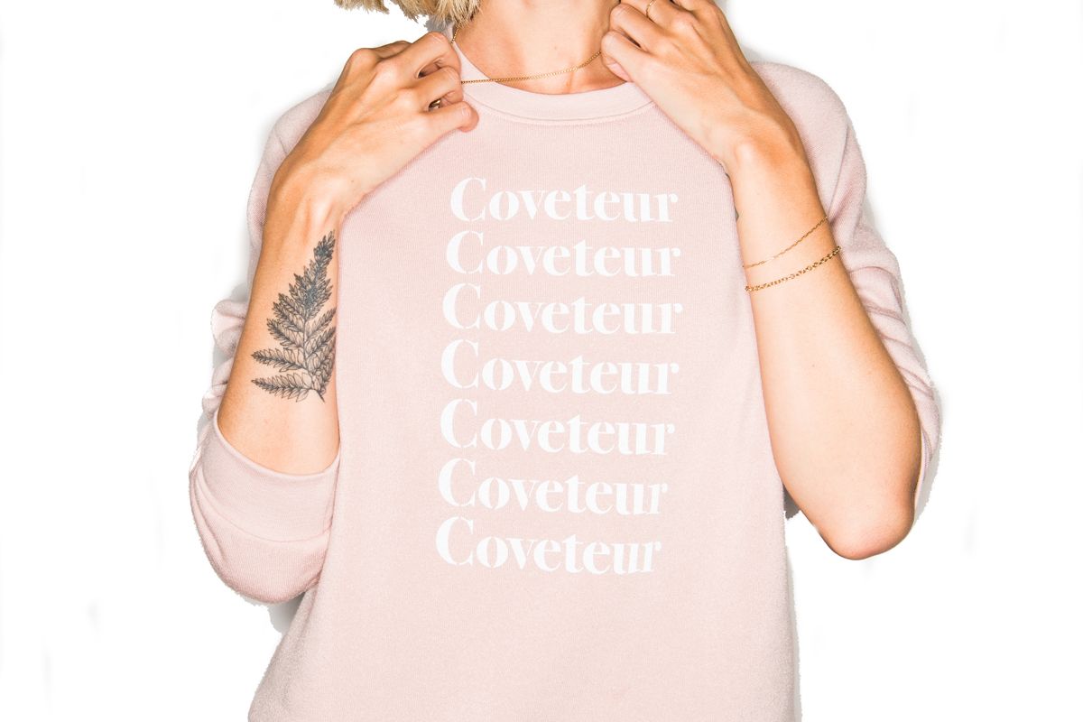 coveteur sweatshirt