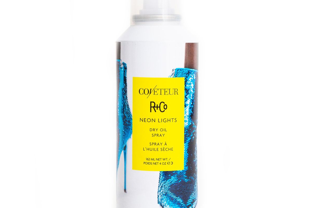 coveteur x r+co neon lights dry oil spray