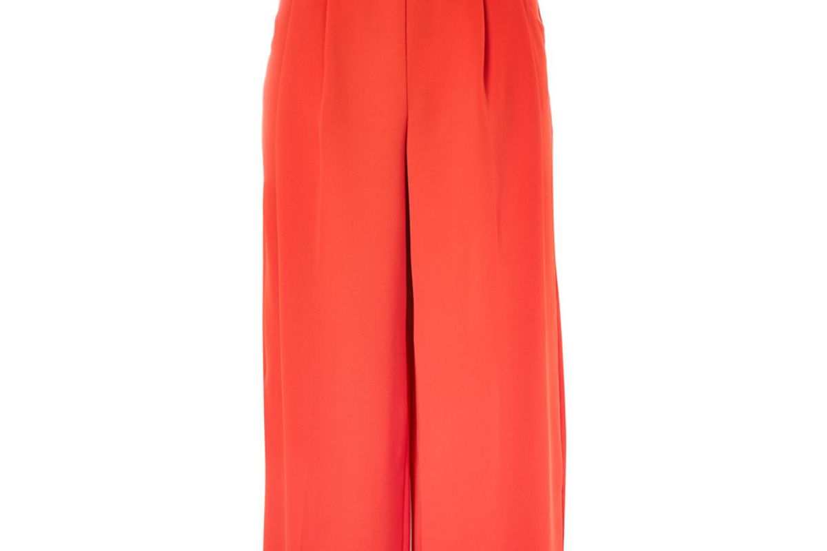 Crop Wide Leg Trousers