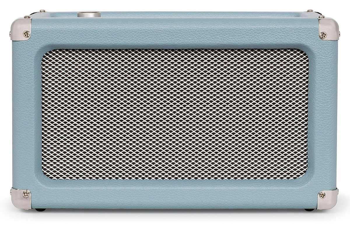crosley radio charlotte vintage style portable bluetooth speaker