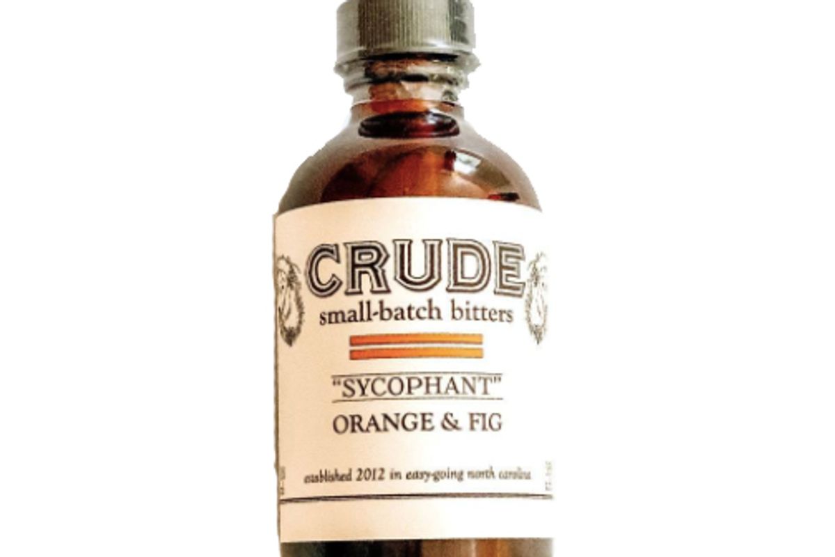 crude sycophant orange and fig bitters