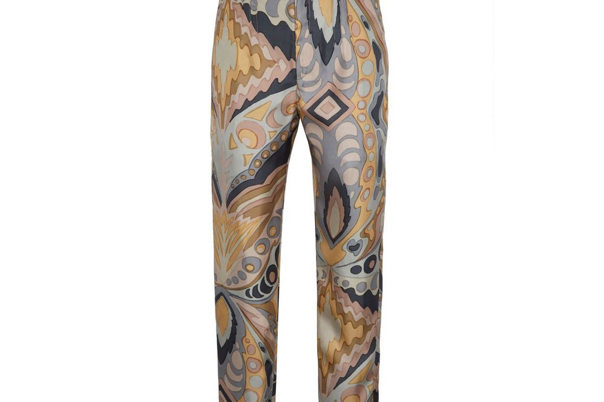 cult gaia audrey trouser aloe multi