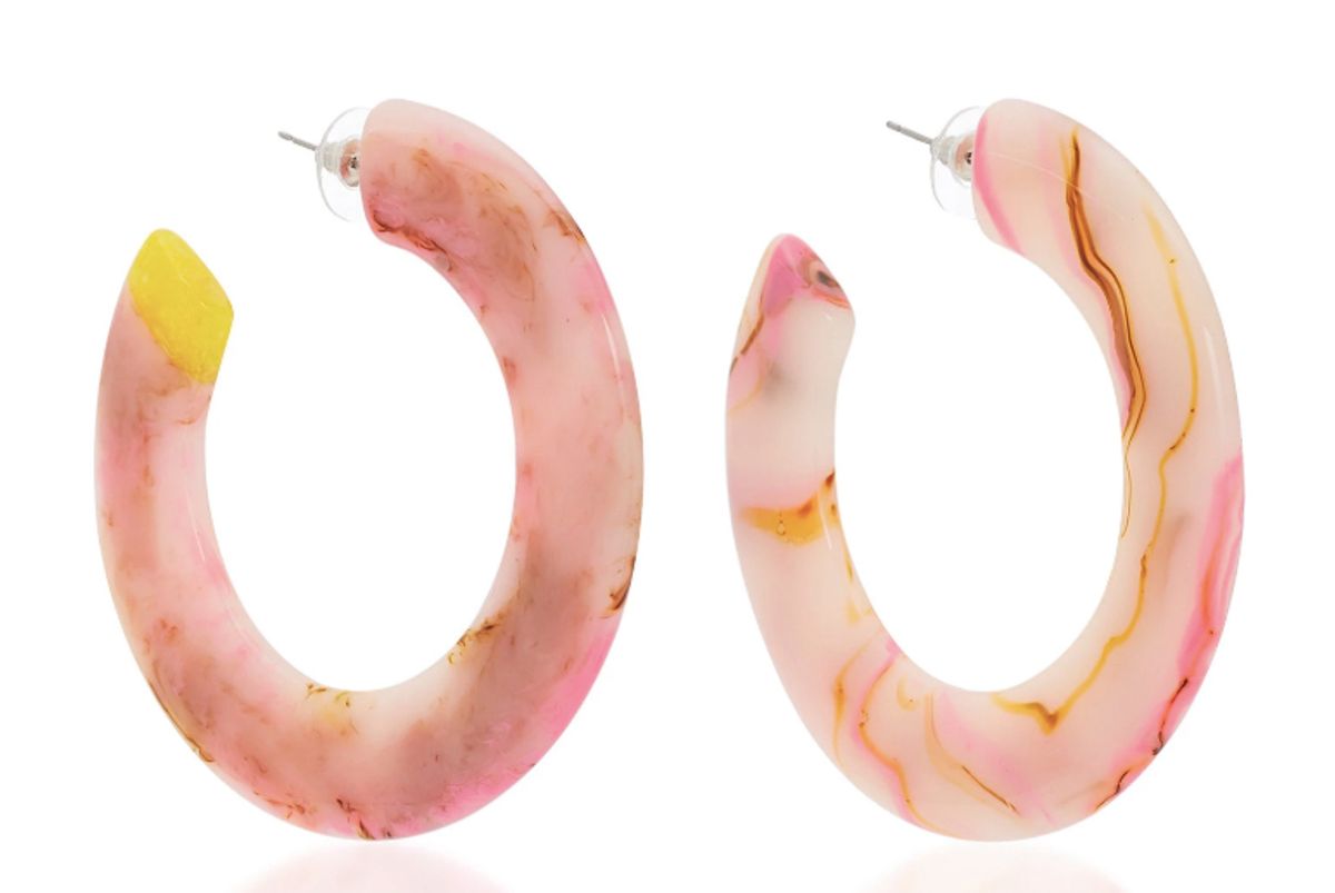 cult gaia kennedy large hoop earrings