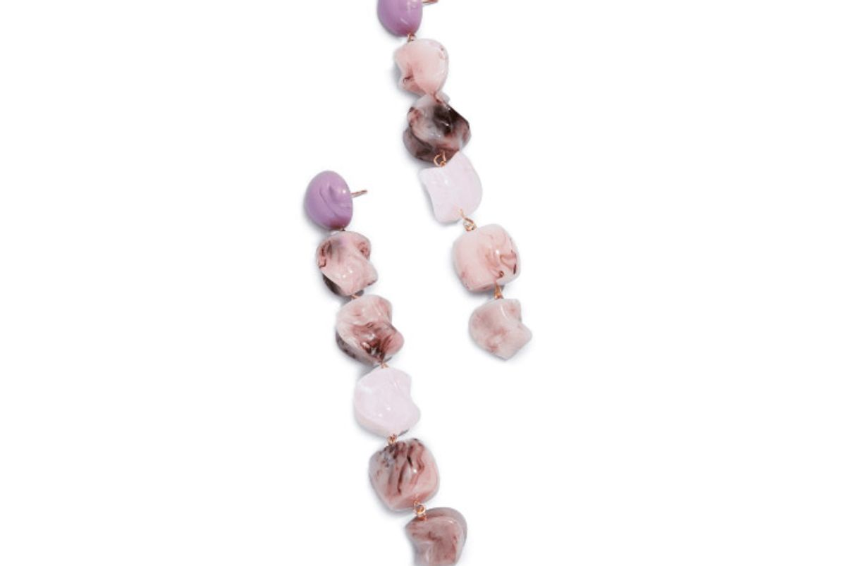 cult gaia leo earring pink multi