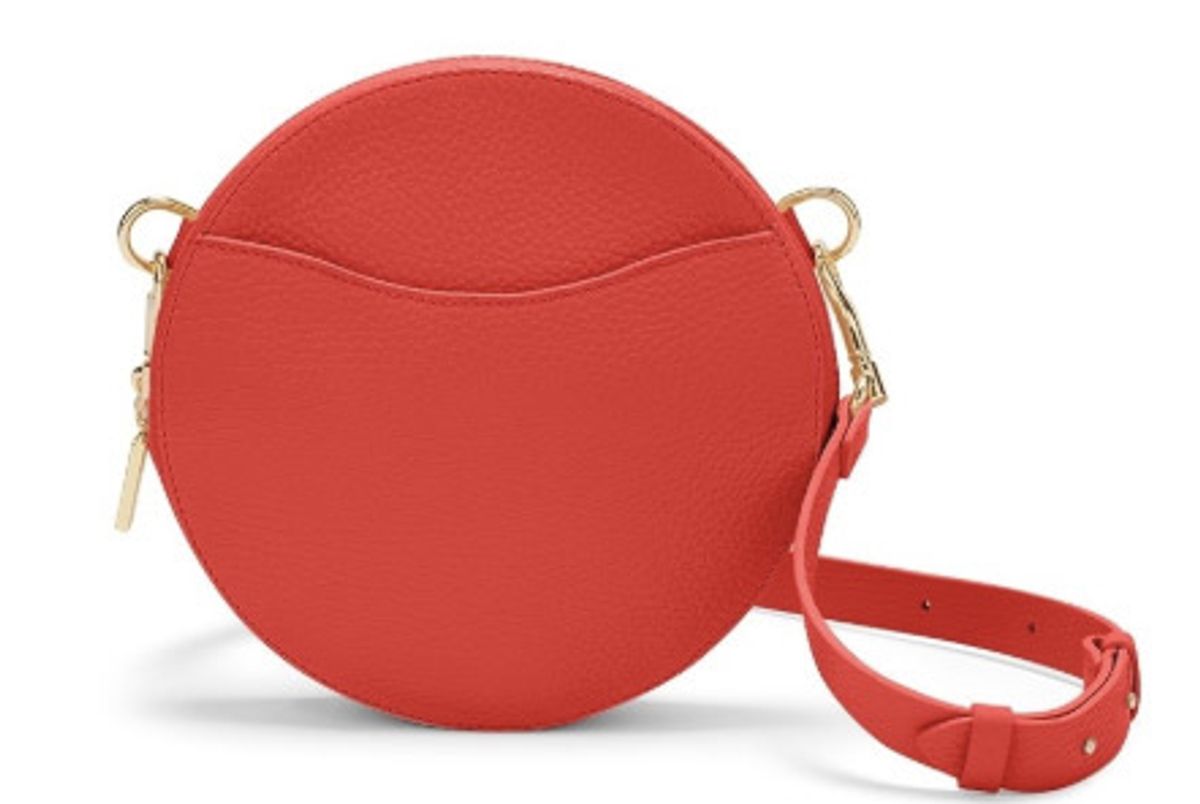 cuyana mini circle belt bag