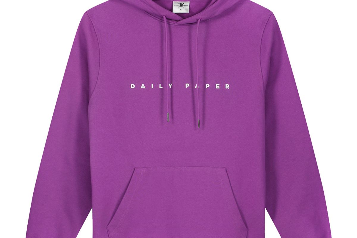 daily paper magenta purple alias hoody