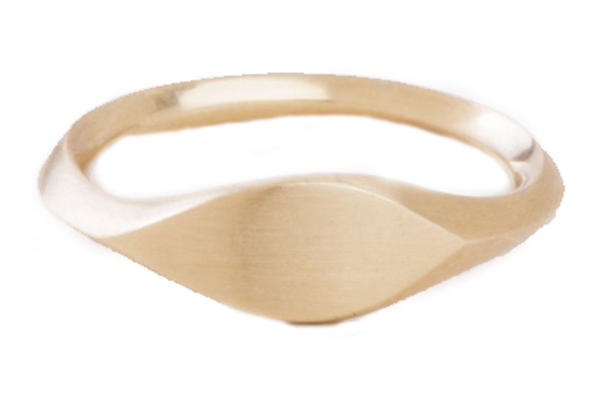 dan-yell simple signet ring