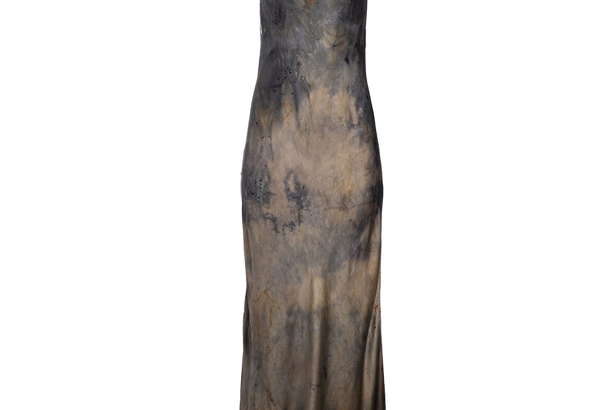 dannijo dusk natural hand dyed slip dress