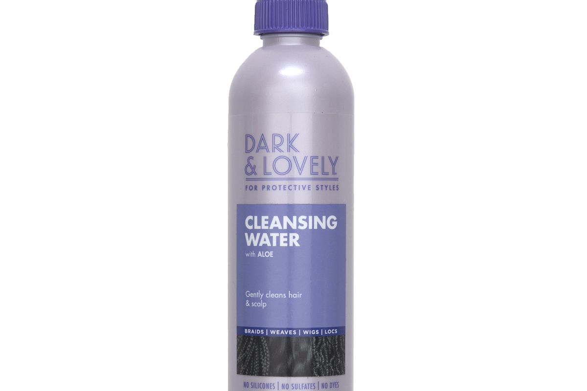 dark and lovely cleansing water