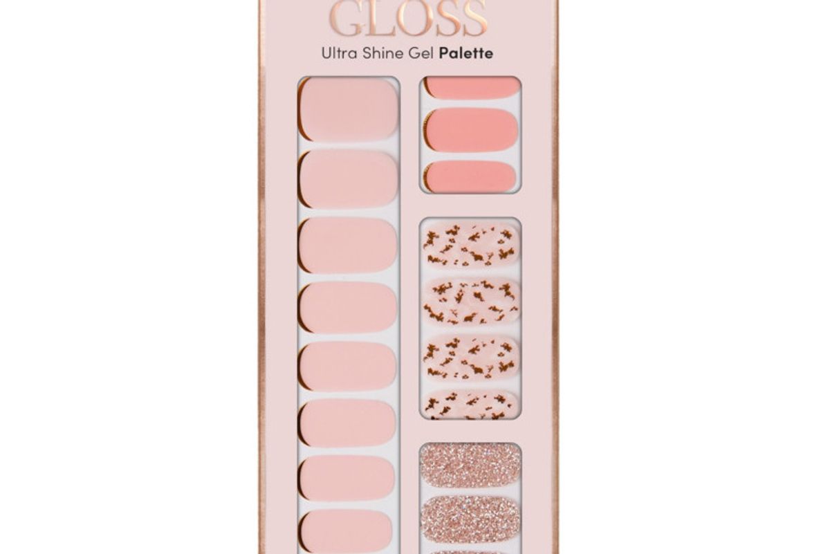 dashing diva plush sorbet gloss ultra shine gel strips