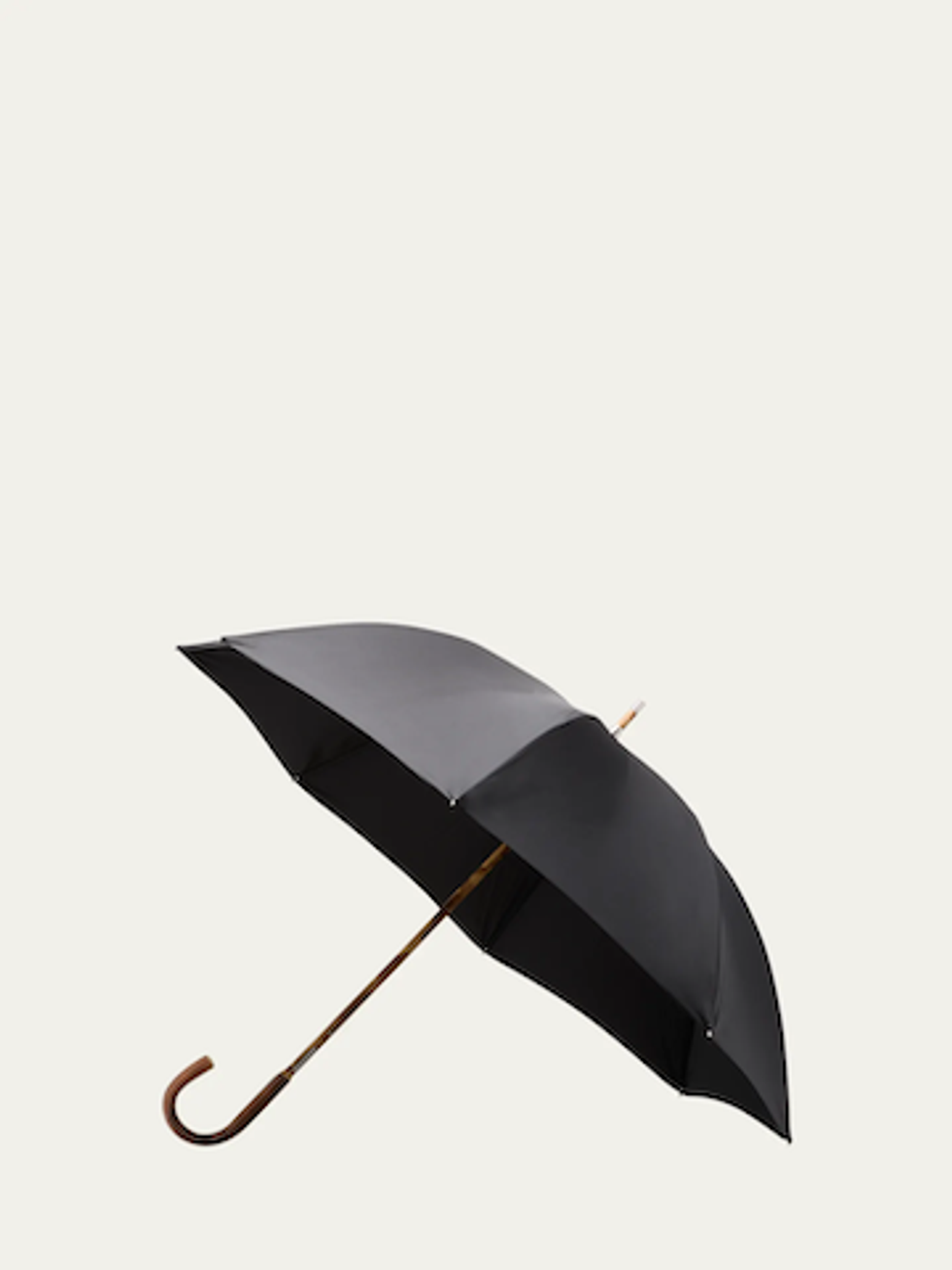 Davek Savile Wood-Handle Umbrella