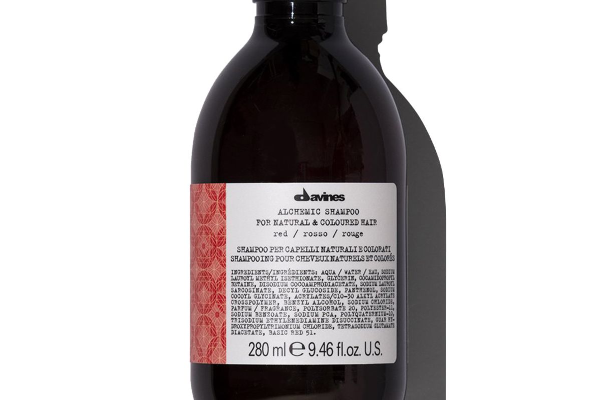 davines alchemic shampoo red