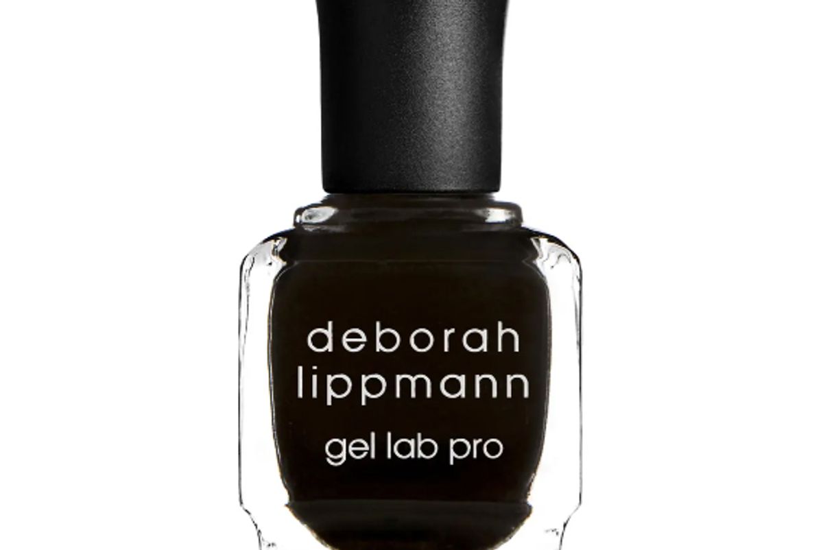 deborah lippmann fade to black gel lab pro nail color