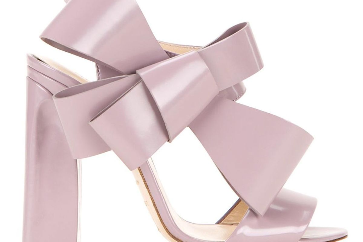 Oversized Bow Sandals