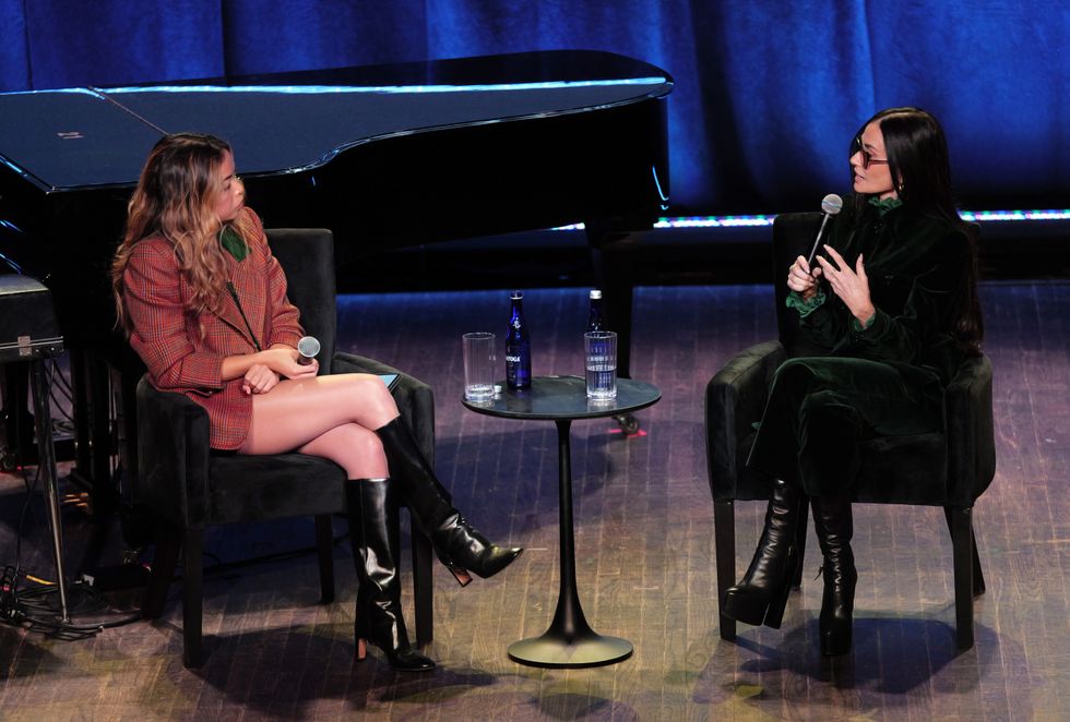 Demi Moore And Jia Tolentino New Yorker festival
