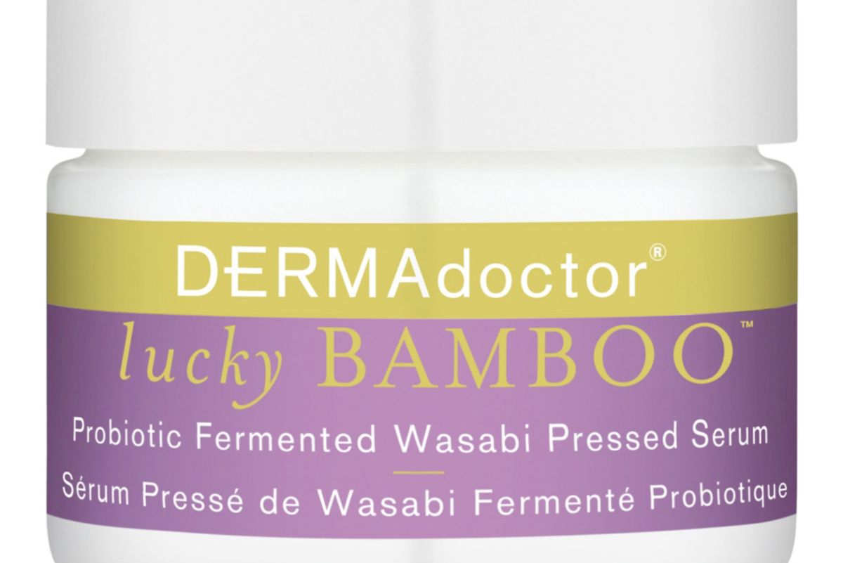 dermadoctor lucky bamboo probiotic fermented wasabi pressed serum