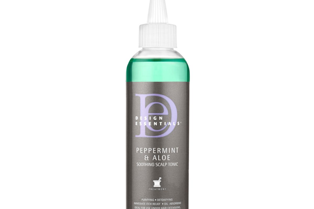 design essentials peppermint and aloe soothing scalp tonic
