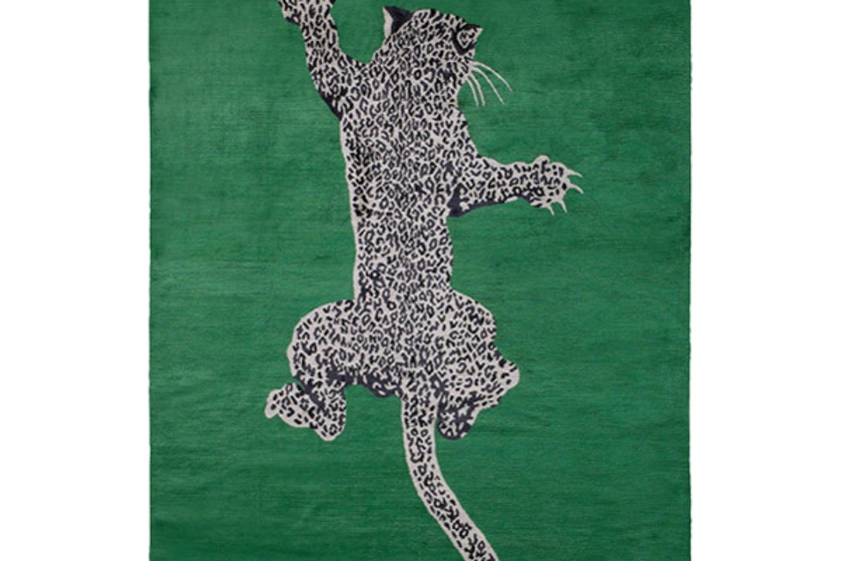 diane von furstenberg climbing leopard