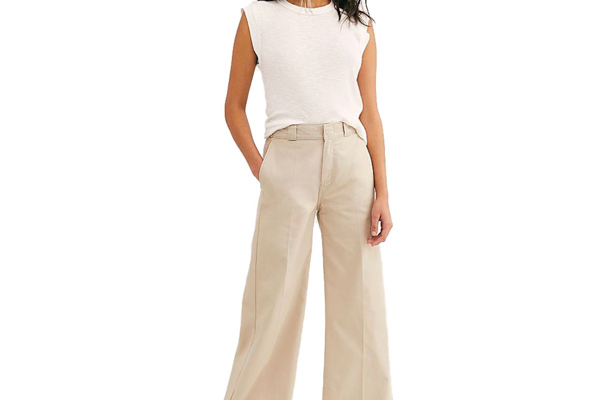 dickies high rise wide pants